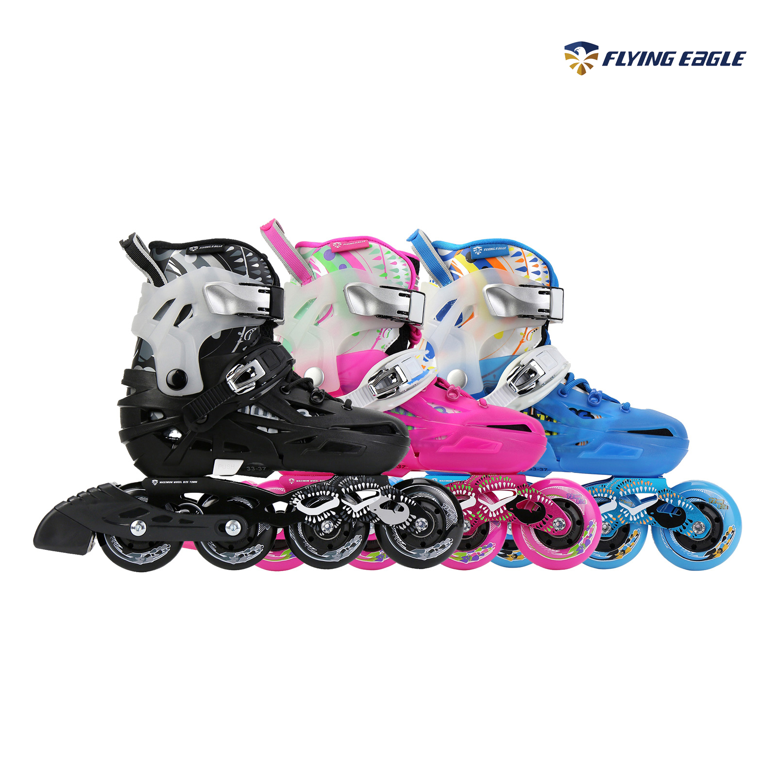 Giày Patin Trẻ Em Flying Eagle S6S